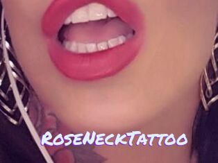 RoseNeckTattoo